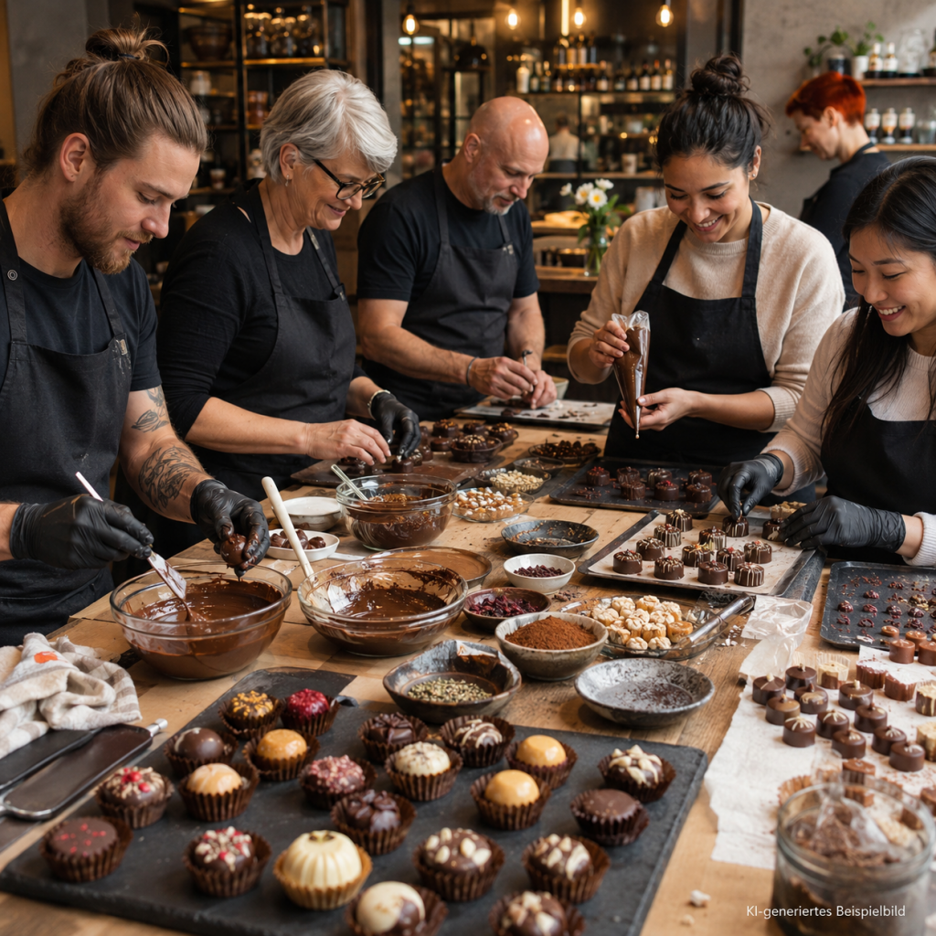 Pralinenkurs bei Café Luca
