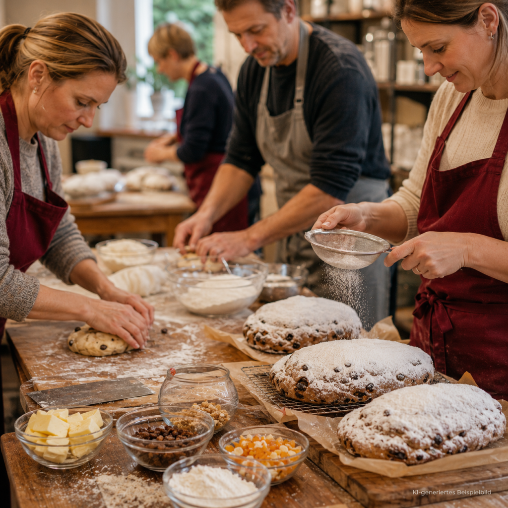 Stollen Kurs bei Café Luca